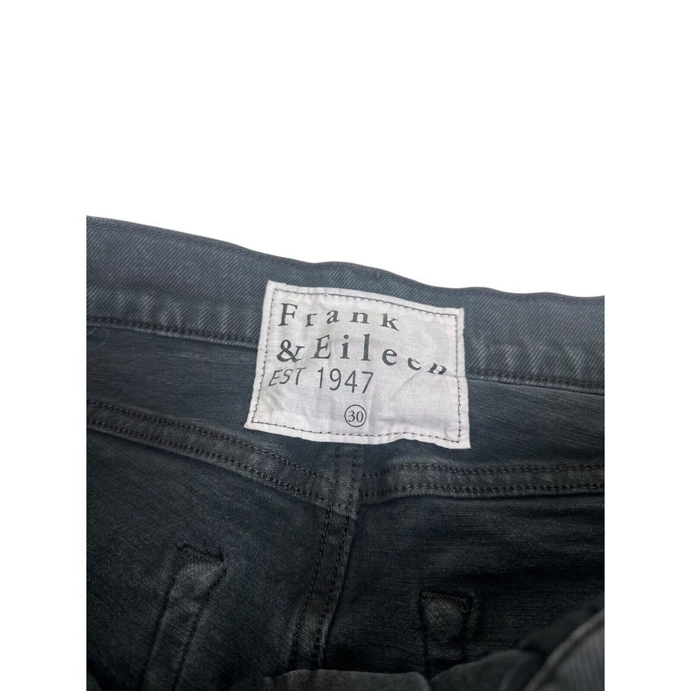 Frank & Eileen Cork The Everyday High Waist Straight Leg Jeans Worn Black sz 30 - Picture 5 of 12